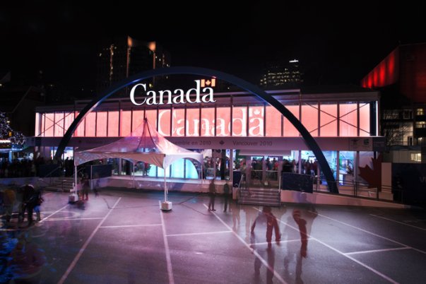 Photo of the 2010 Canada Pavilion